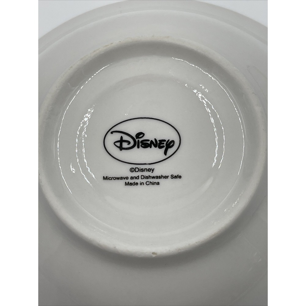 MICKEY TO THE‎ RESCUE Disney 7" RARE Mouse CERAMIC Bowl FIREFIGHTER White #08 - Picture 5 of 9